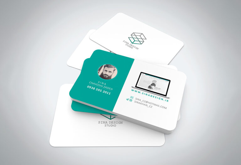 کارت ویزیت شخصی Sina Design